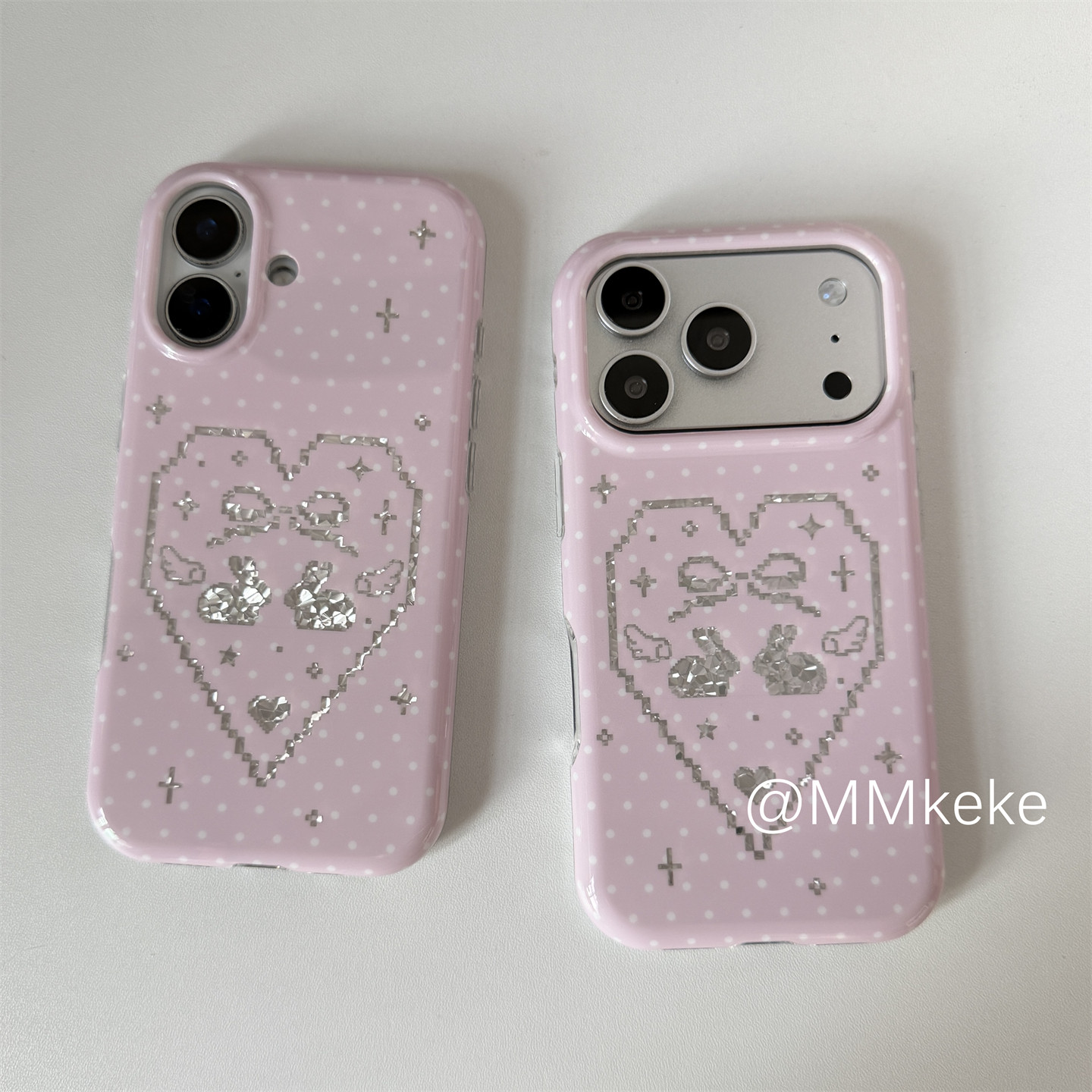 Phone Cases For Girls - Korean Ins Pink Sweet Girl Rabbit
