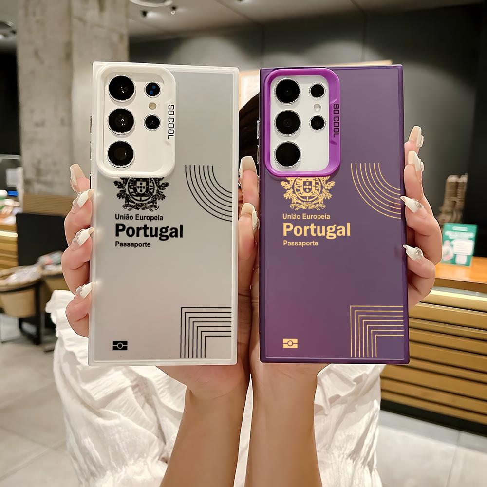 Phone Cases Cool - Cool Portugal Passport Phone Case Laser