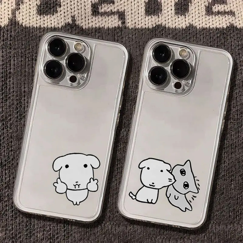 Phone Cases Korea - New Korean Ins Cute Puppy Cat