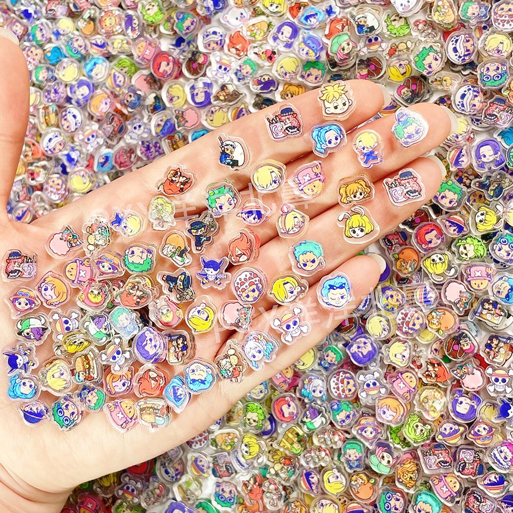 Phone Cases One Piece - 100 mini One Piece acrylic DIY