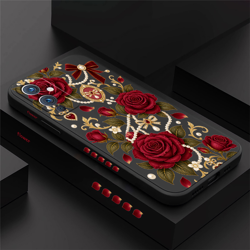 Phone Cases Oneplus - Luxury Flower Pattern Phone Case For