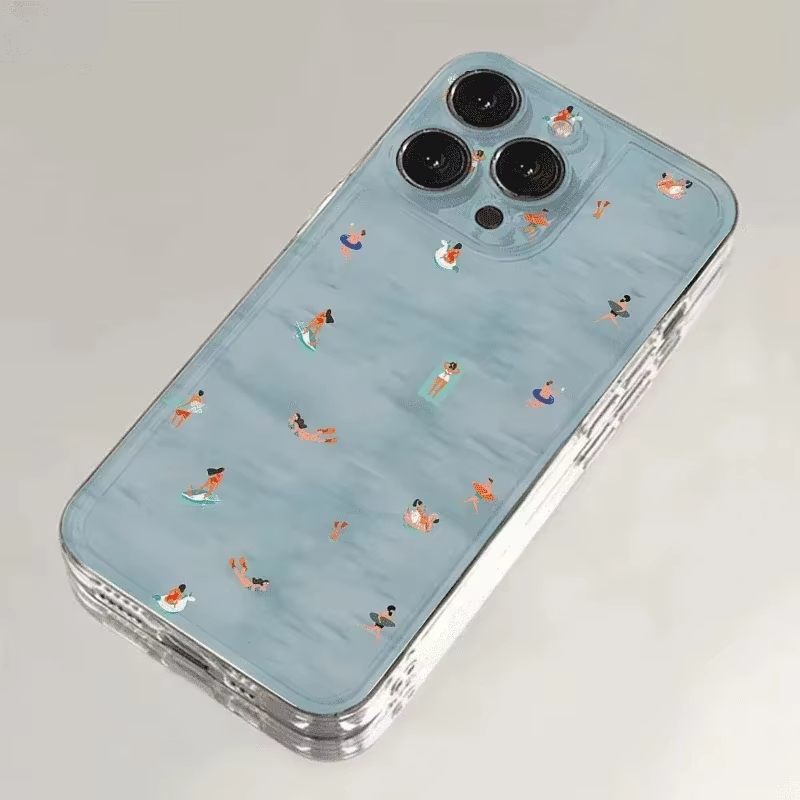 Summer Swimming Pattern Phone  - Phone Cases Purple 评论和价格