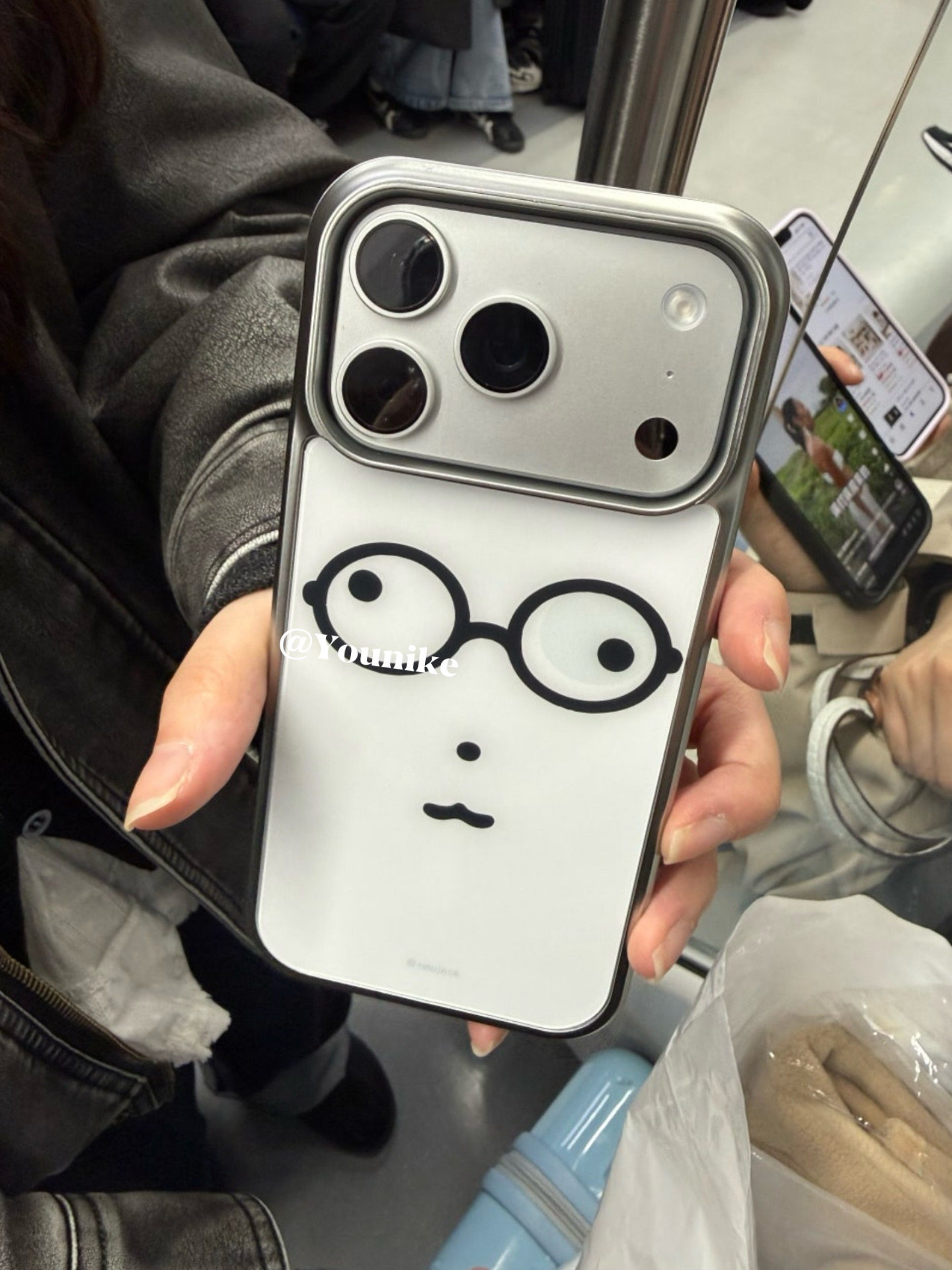 INS Korea Kawaii Cute Glasses  - Phone Cases For Girls 评论和价格