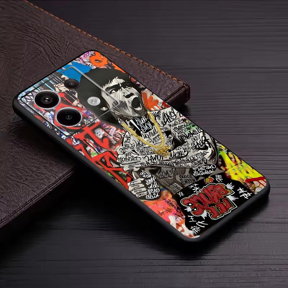 Banksy Graffiti Art  Phone Cas - Phone Cases Xiaomi 评论和价格