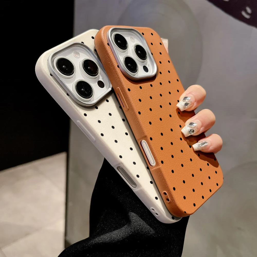 Korean INS Cute Polka Dot Phon - Phone Cases Korea 评论和价格