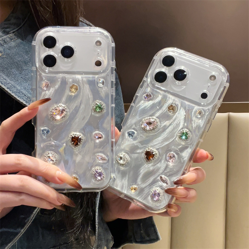Korean Color Gemstones Resin C - Phone Cases Korea 评论和价格