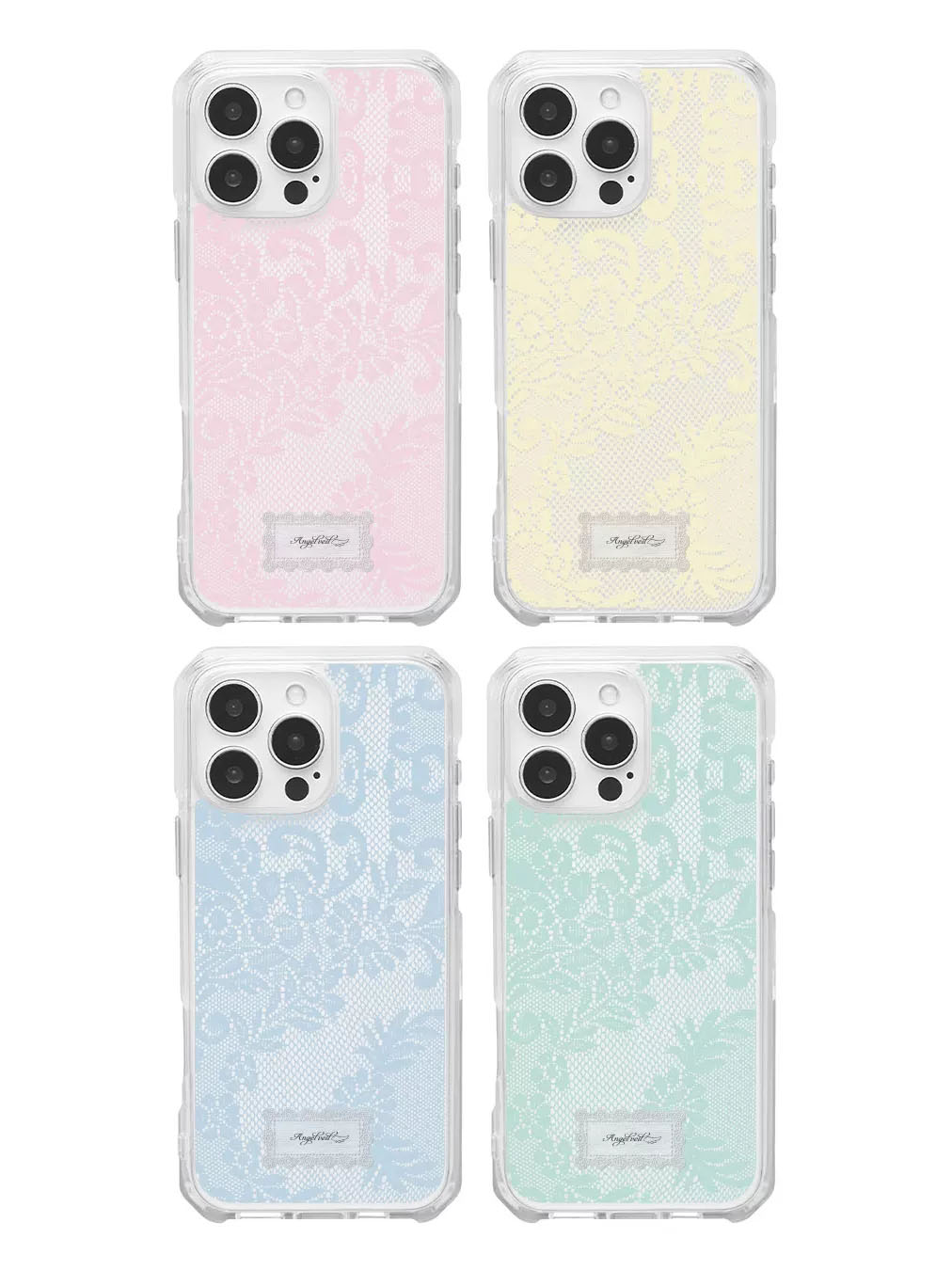 Korean Ins Colored Lace Sweet  - Phone Cases For Girls 评论和价格
