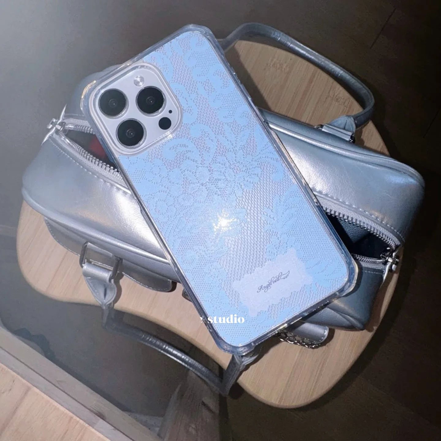 Korean Ins Colored Lace Sweet  - Phone Cases For Girls 评论和价格