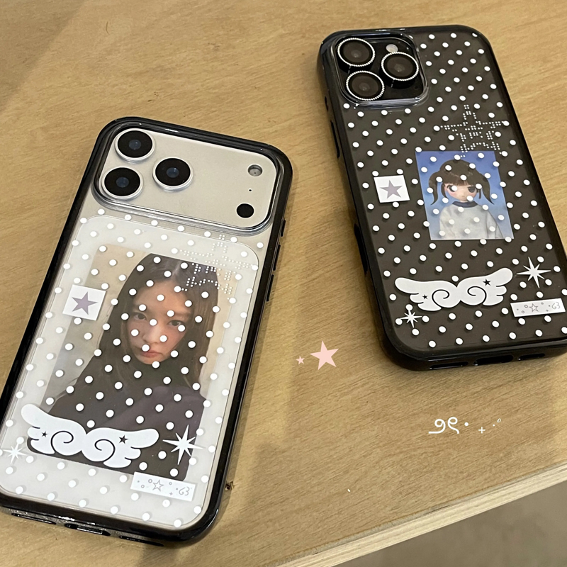 Ins Korean Girl Polka Dots Win - Phone Cases For Girls 评论和价格