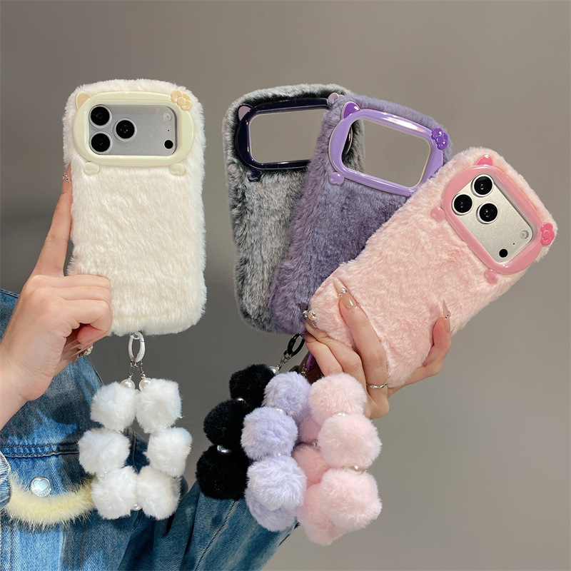 Luxury Solid Colors Furry Plus - Phone Cases Iphone 11 评论和价格