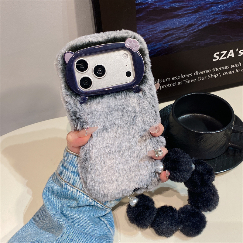 Luxury Solid Colors Furry Plus - Phone Cases Iphone 11 评论和价格