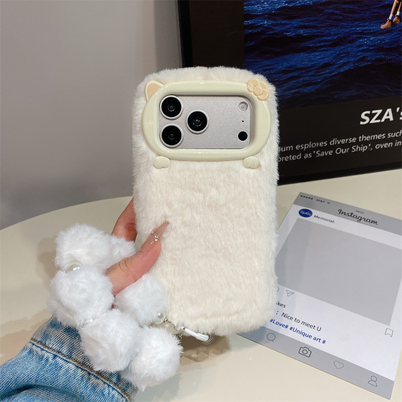 Luxury Solid Colors Furry Plus - Phone Cases Iphone 11 评论和价格