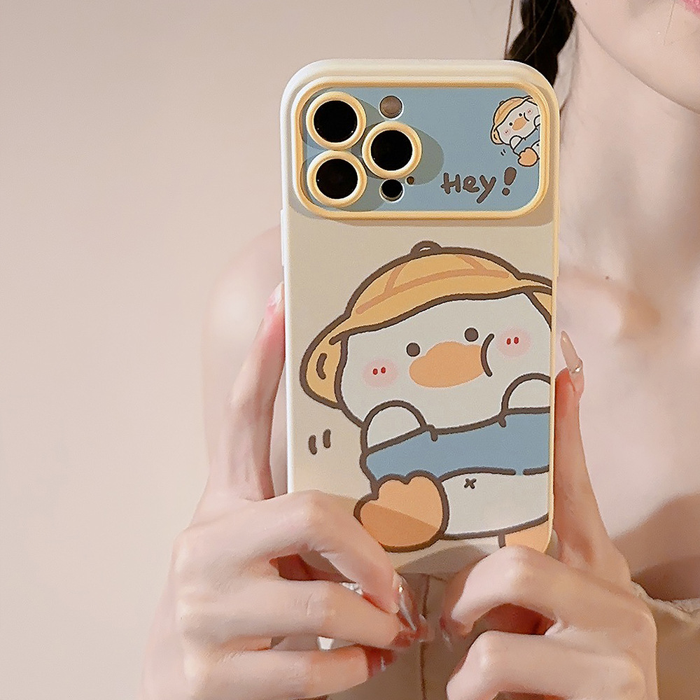 Korean Cartoon Yellow Duck Pho - Phone Cases Korea 评论和价格