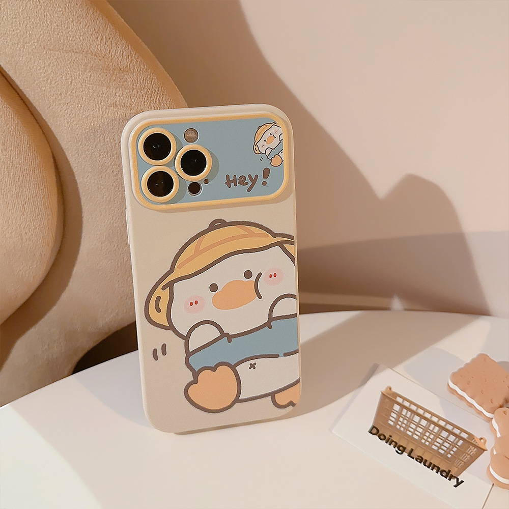 Korean Cartoon Yellow Duck Pho - Phone Cases Korea 评论和价格