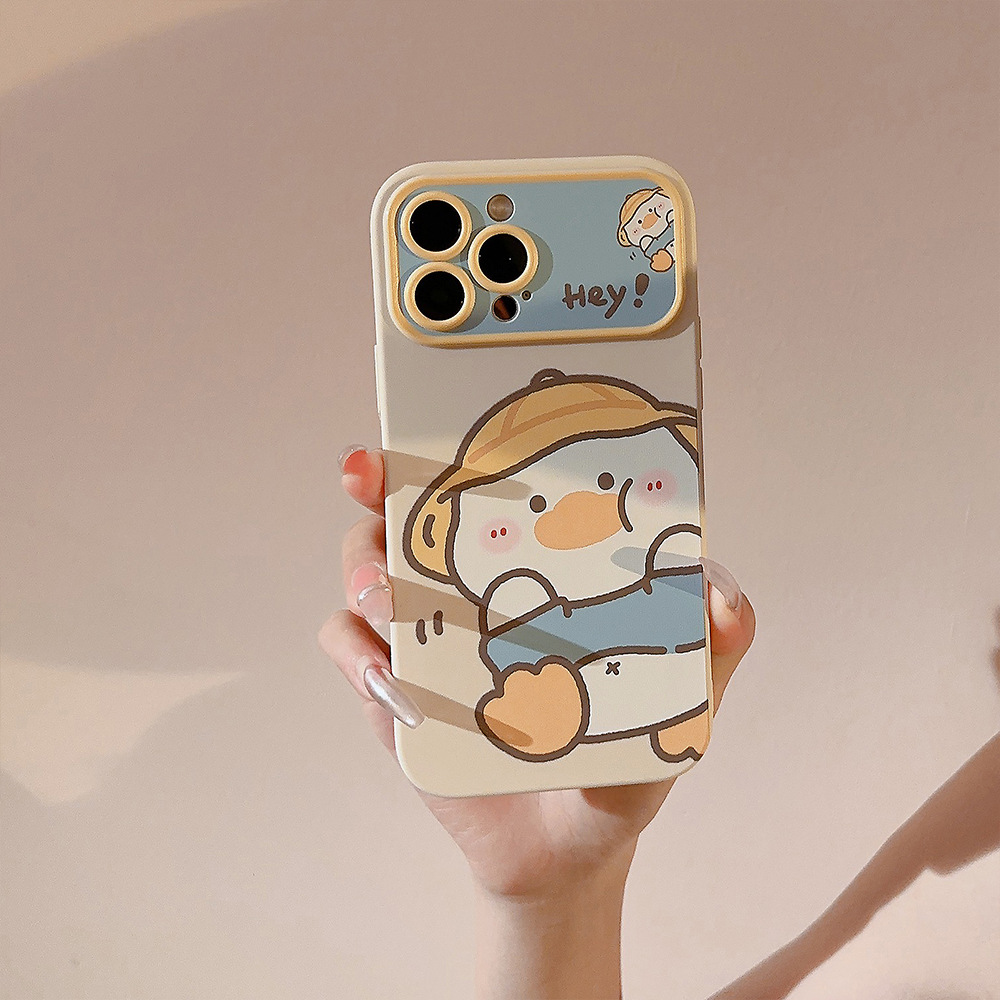 Korean Cartoon Yellow Duck Pho - Phone Cases Korea 评论和价格
