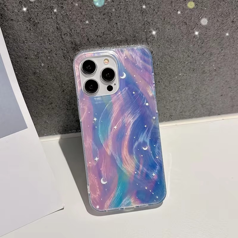 Fashion Glitter Starry Gradien - Phone Cases Xiaomi 评论和价格