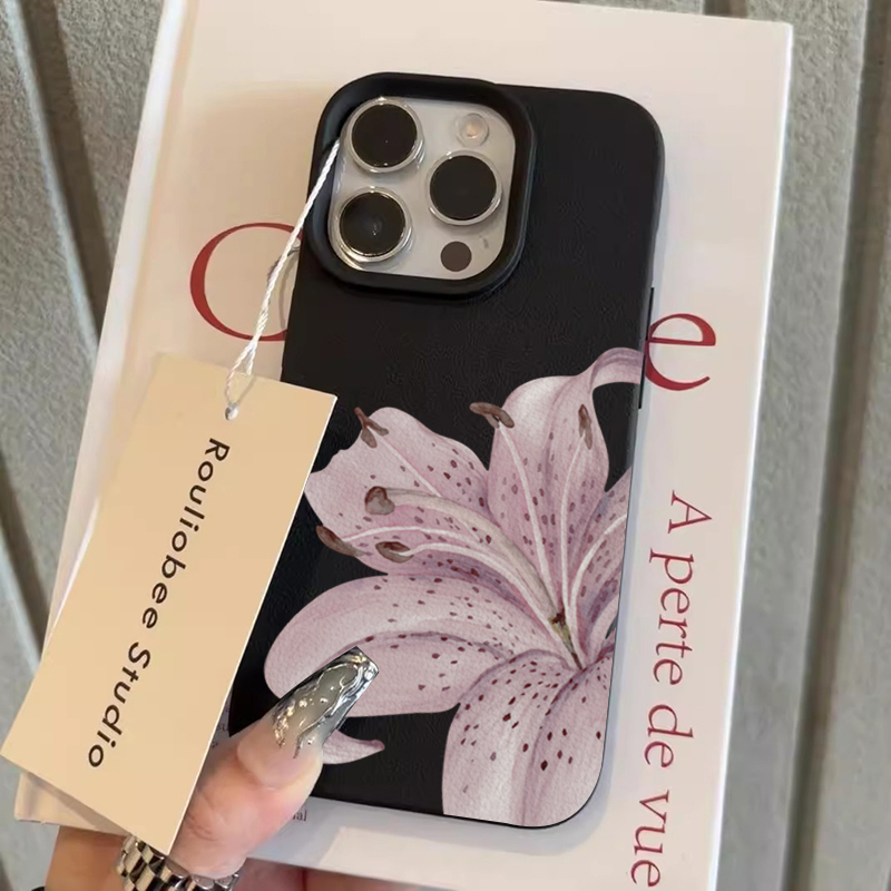 Purple Lily Flower Phone Case  - Phone Cases Purple 评论和价格