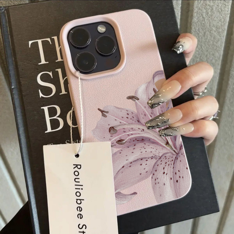 Purple Lily Flower Phone Case  - Phone Cases Purple 评论和价格