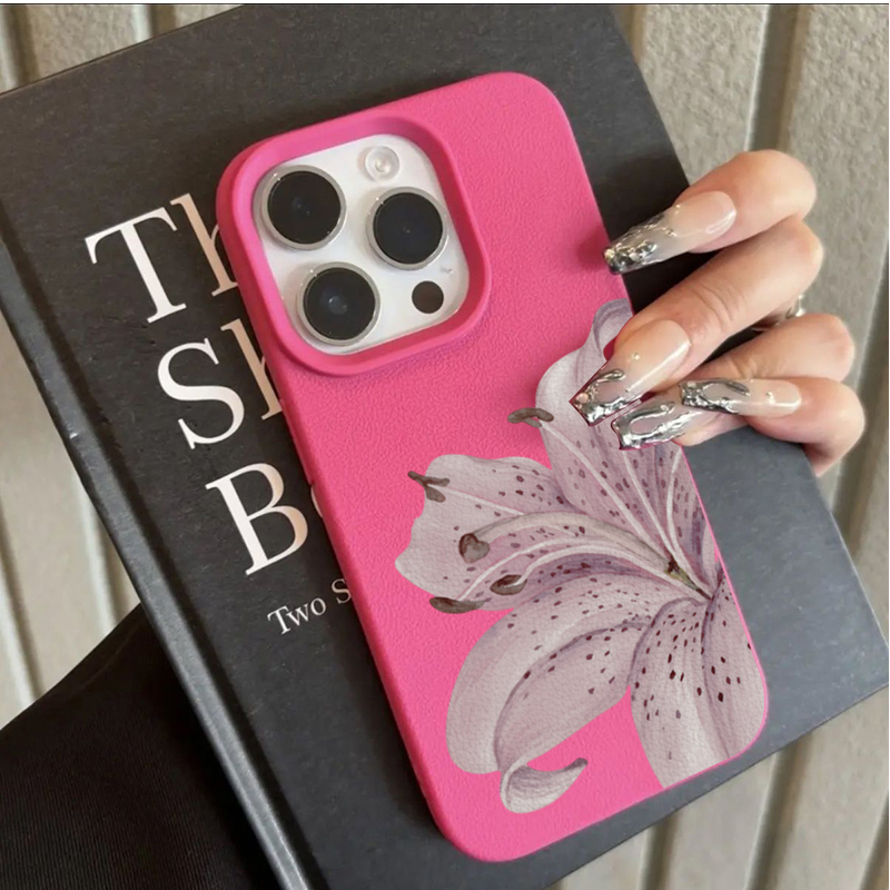 Purple Lily Flower Phone Case  - Phone Cases Purple 评论和价格