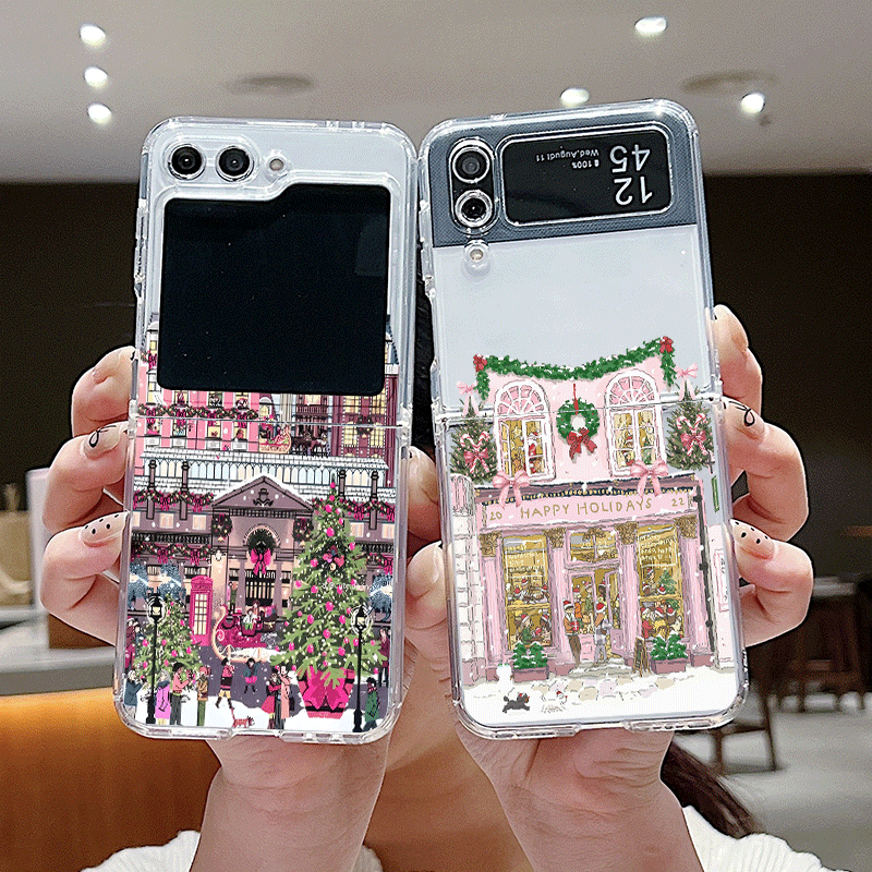 Rural Building Snow Scenery Ch - Phone Cases Z Flip 7 评论和价格