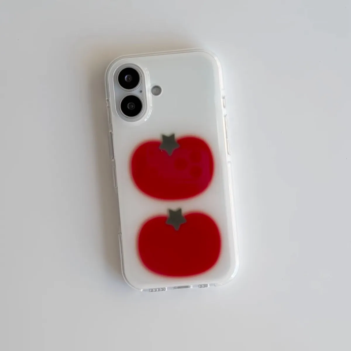 Korean Ins Two Ted Tomato Cart - Phone Cases Korea 评论和价格
