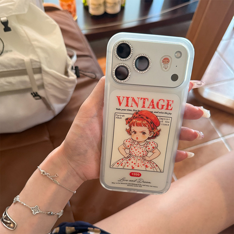 Cute Akimbo Pouting Girl Frost - Phone Cases For Girls 评论和价格