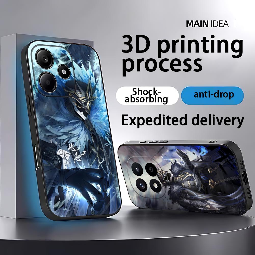 Genshin Impact Capitano Phone  - Phone Cases Xiaomi 评论和价格