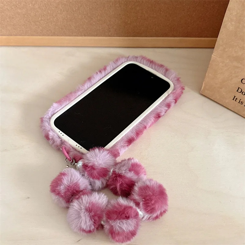Fashion Leopard Furry Plush Le - Phone Cases Iphone 11 评论和价格