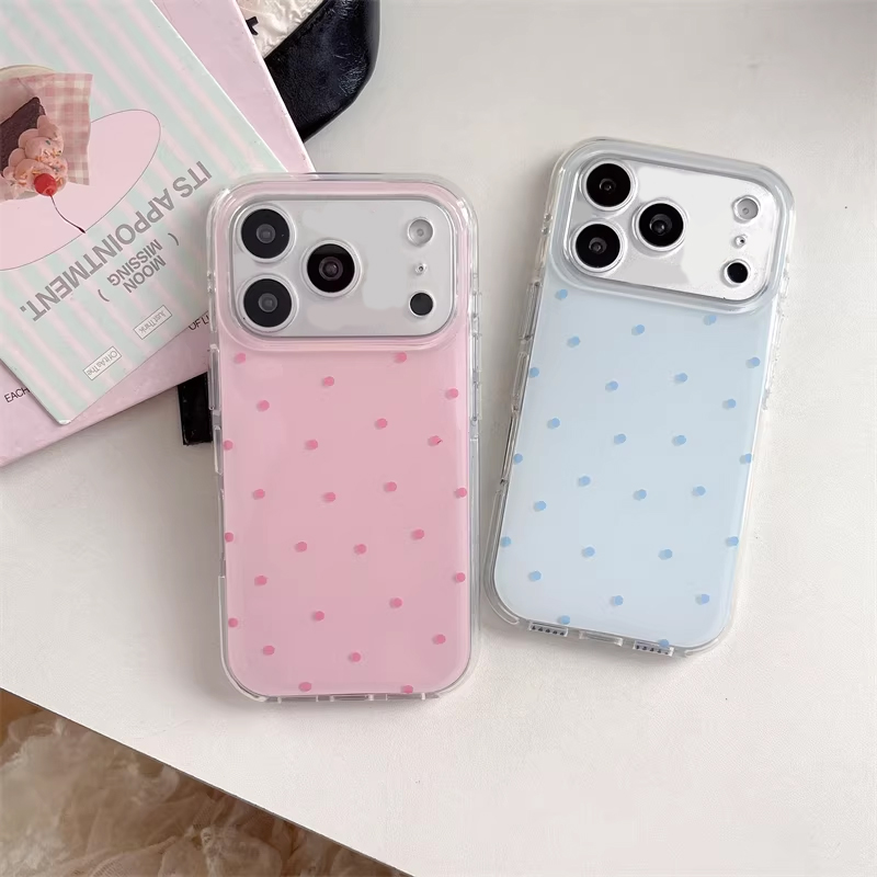 Korean Ins Girl Simple Blue Pi - Phone Cases Korea 评论和价格