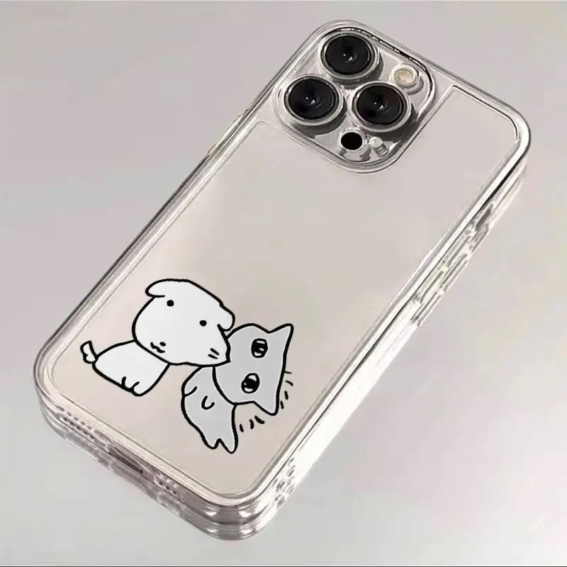 New Korean Ins Cute Puppy Cat  - Phone Cases Korea 评论和价格