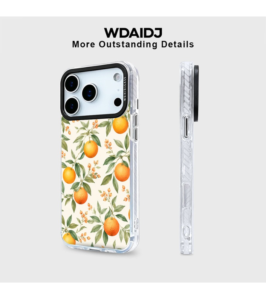 Hand Drawn Orange Branch Patte - Phone Cases Orange 评论和价格