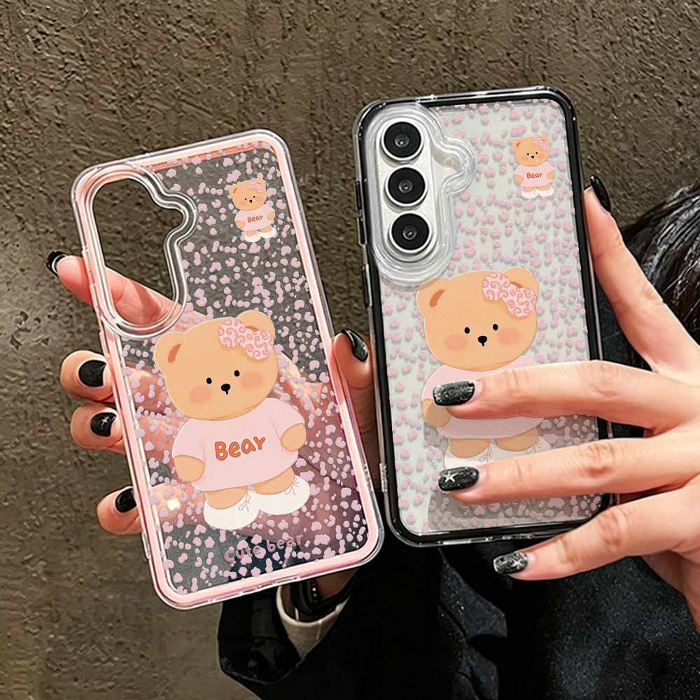 Cute Bear Two-in-one Phone Cas - Phone Cases Oneplus 评论和价格