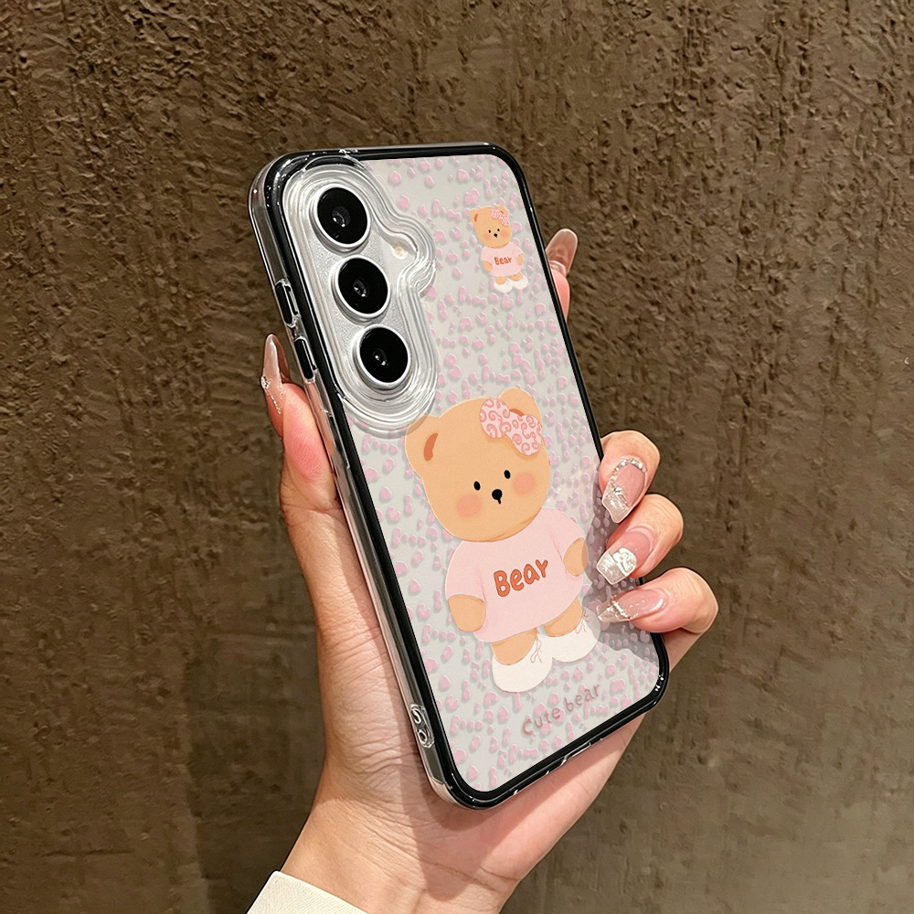 Cute Bear Two-in-one Phone Cas - Phone Cases Oneplus 评论和价格