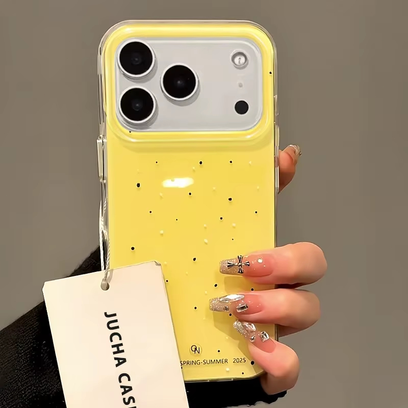 Simple Korean-Style White spla - Phone Cases Korea 评论和价格