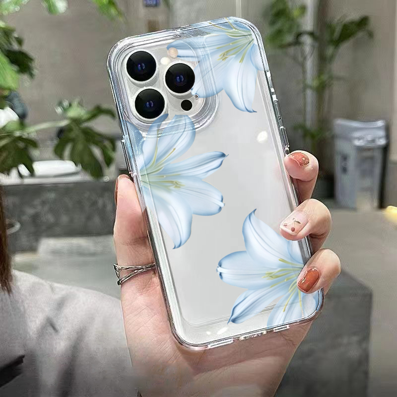 Fashion Exquisite White Lily F - Phone Cases For Iphone 13 评论和价格