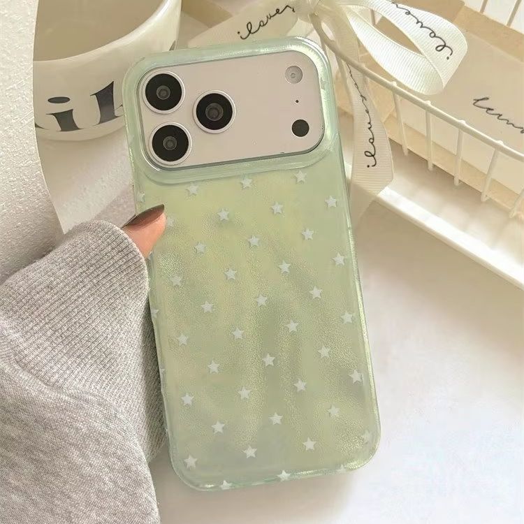 Korean Ins Green Background pe - Phone Cases Korea 评论和价格