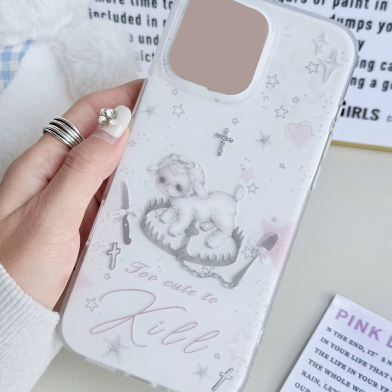 Y2k Korean INS Creative Cute P - Phone Cases For Girls 评论和价格