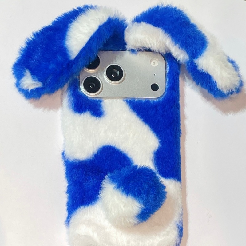 Cute Rabbit Design Fluffy Phon - Phone Cases Iphone 11 评论和价格