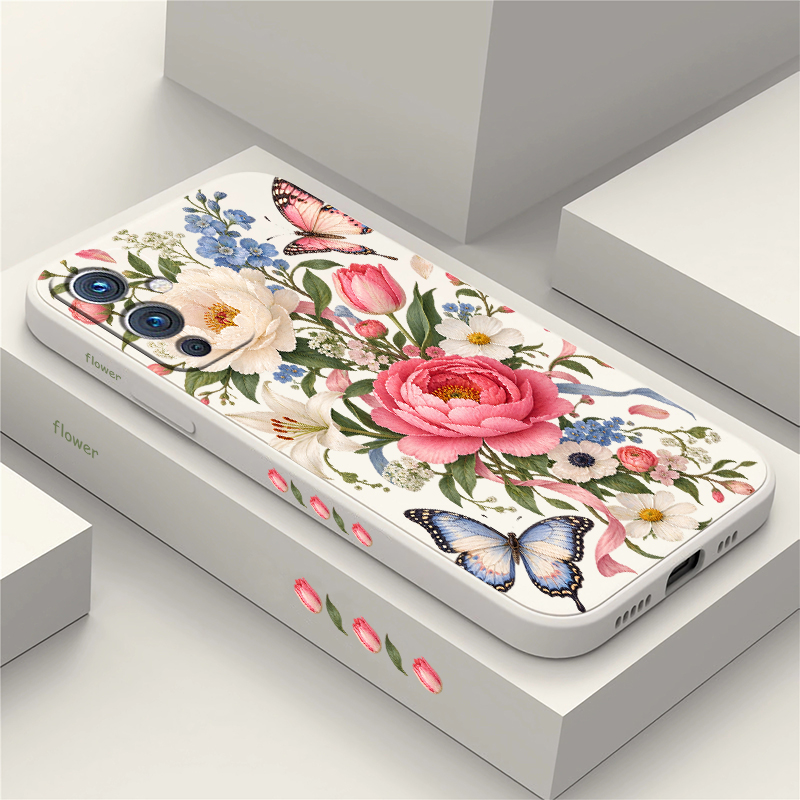 Flowers Butterflies Phone Case - Phone Cases Oneplus 评论和价格