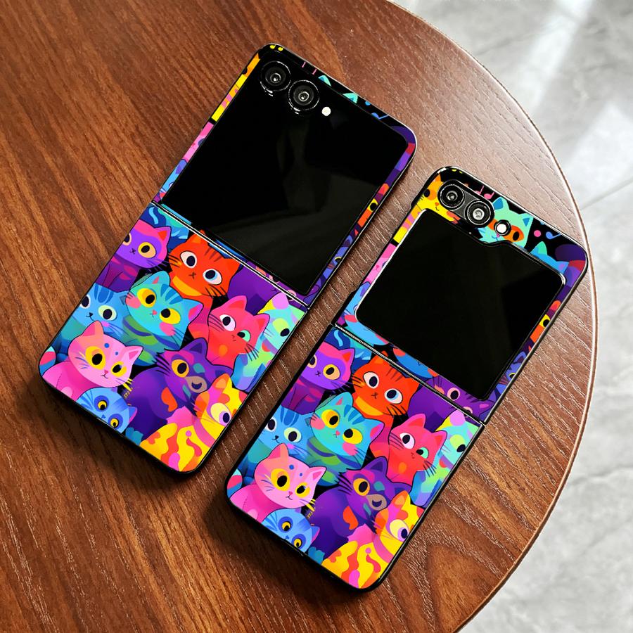Full Cover Cat Phone Cover Cas - Phone Cases Z Flip 7 评论和价格