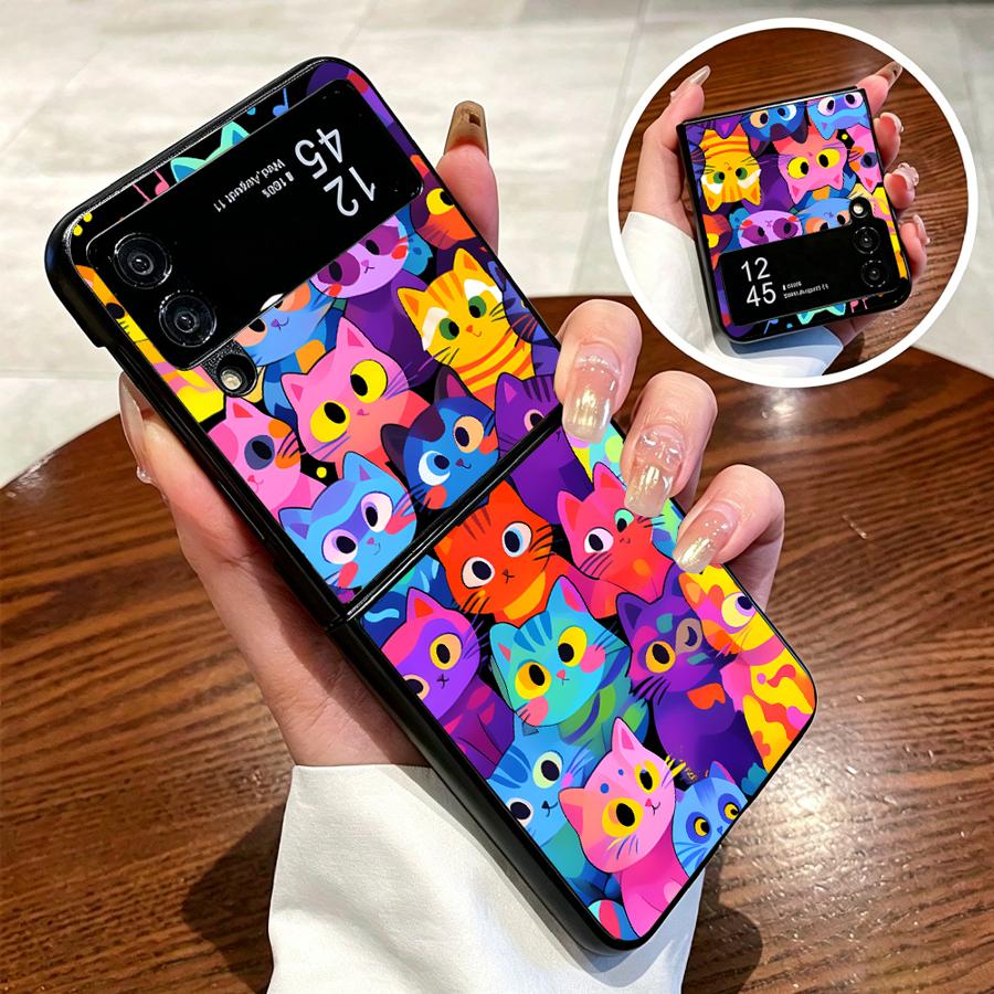 Full Cover Cat Phone Cover Cas - Phone Cases Z Flip 7 评论和价格