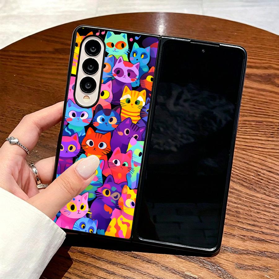Full Cover Cat Phone Cover Cas - Phone Cases Z Flip 7 评论和价格